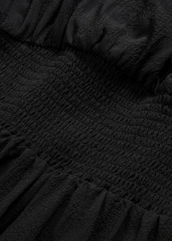 Robe &agrave; empi&egrave;cement smock&eacute;, bonprix