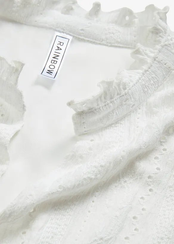 Robe en jersey à dentelle, bonprix