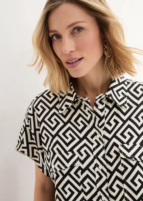 Chemisier en viscose fluide, bonprix