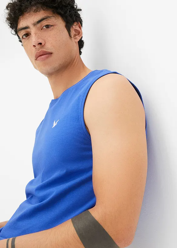 Lot de 2 marcels 100% coton, bonprix