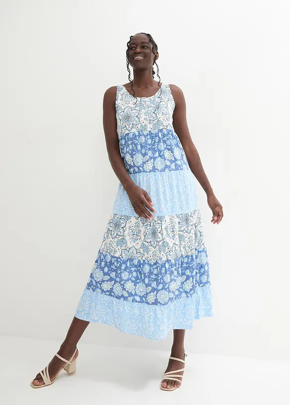 Robe longue en jersey coton, bonprix