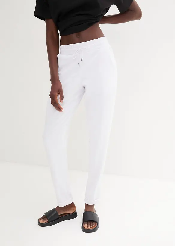 Pantalon jogger en viscose mélangée, bonprix