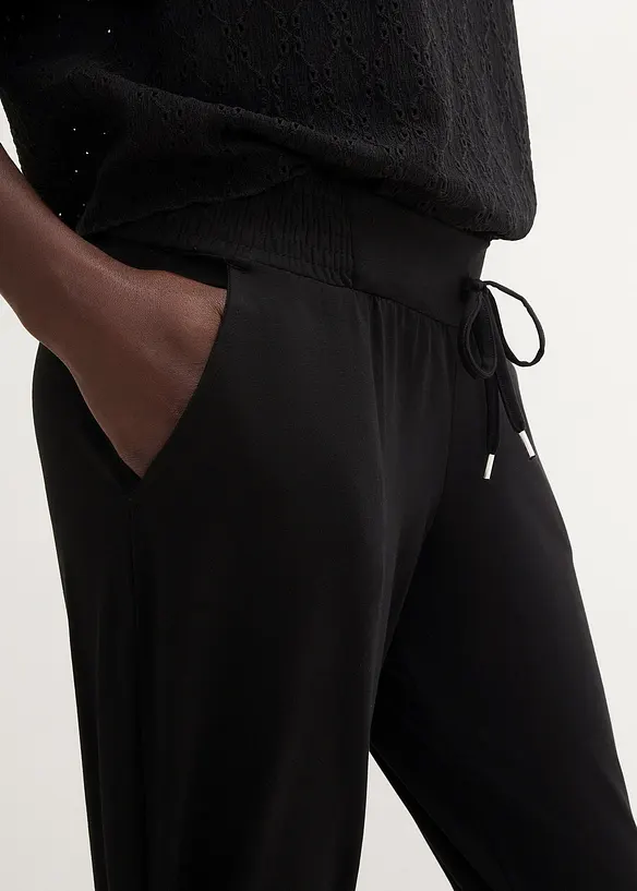 Pantalon en jersey coton, bonprix