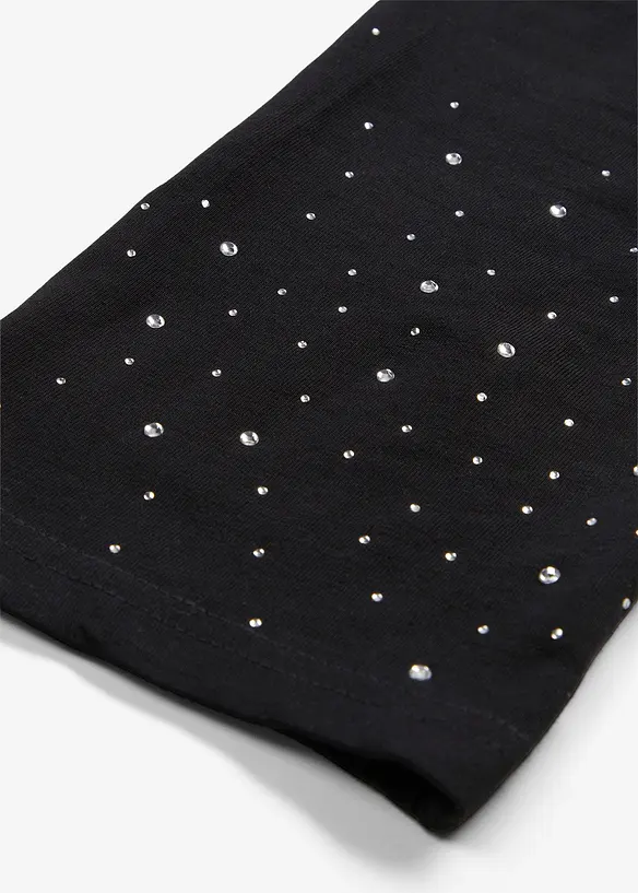 Legging 3/4 en coton extensible, bonprix