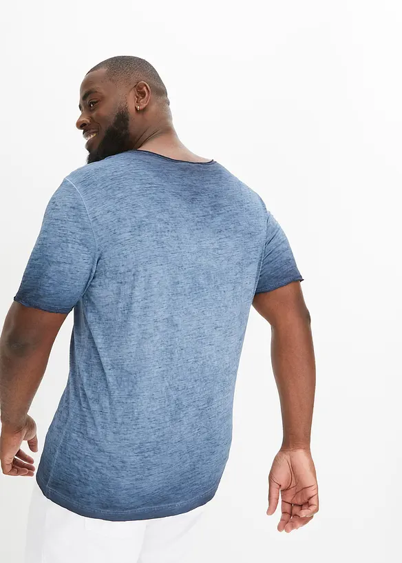 T-shirt 100% coton, aspect délavé, bonprix