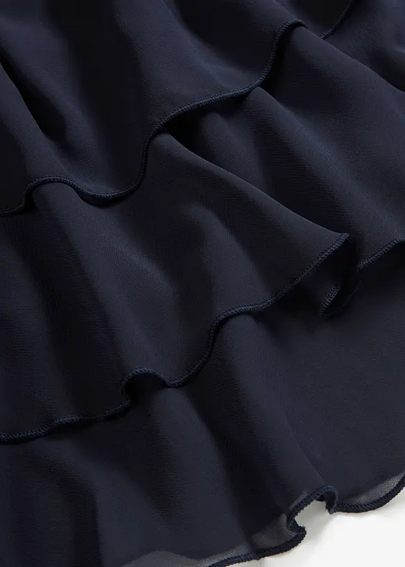 Robe en chiffon en polyester recyclé, bonprix