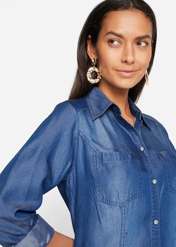 Robe-chemise en TENCEL&trade; Lyocell, bonprix