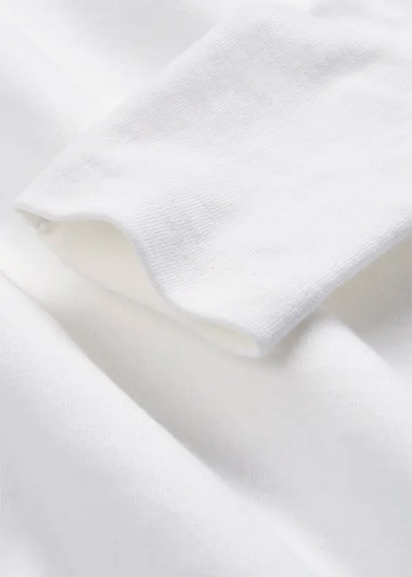 T-shirt manches longues 100% coton, bonprix