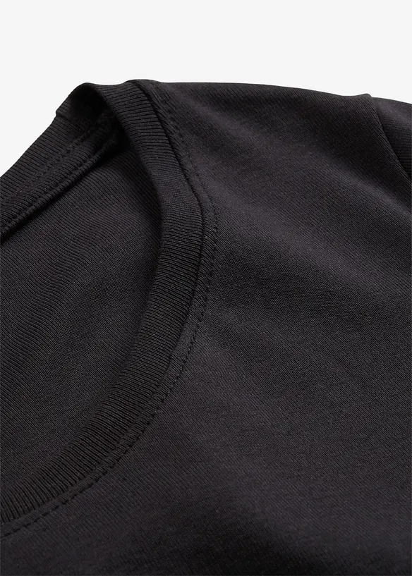 T-shirt manches longues 100% coton, bonprix