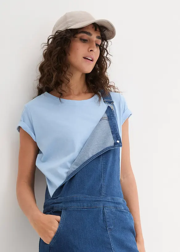 Lot de 5 T-shirts col rond, bonprix