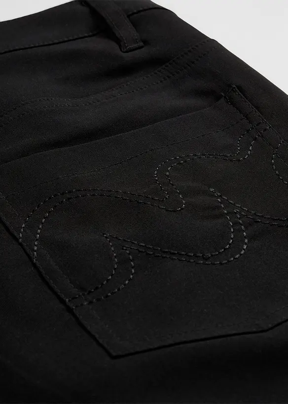 Pantalon bootcut en bengaline extensible, bonprix