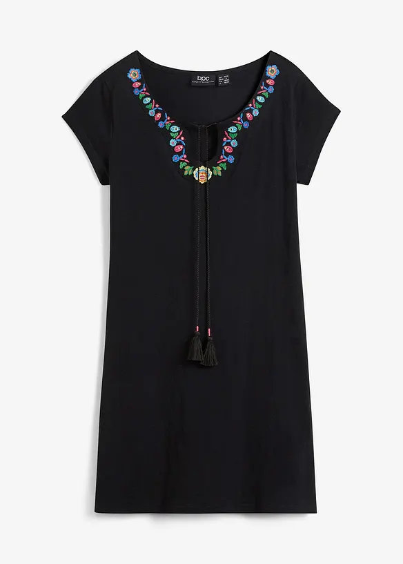 Robe en jersey coton flammé, bonprix