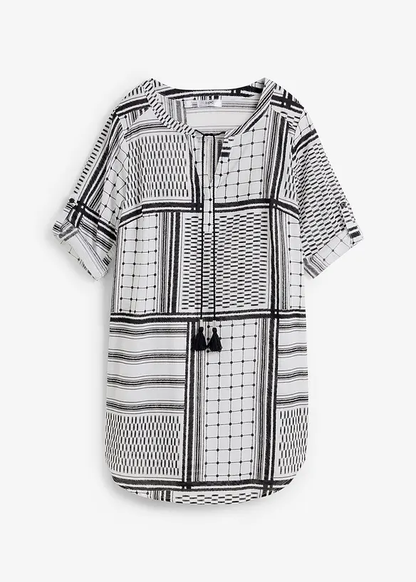 Tunique longue 100% coton, bonprix