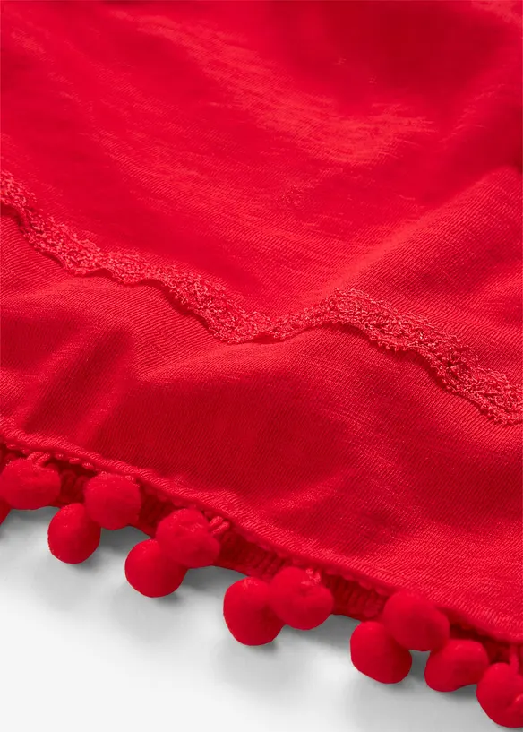 Robe à col Bardot en jersey 100% coton, bonprix