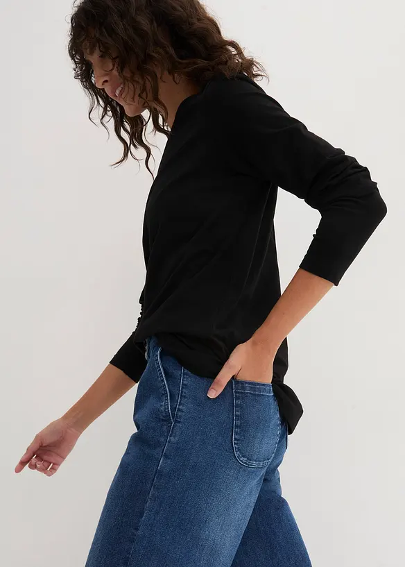 T-shirt manches longues, bonprix