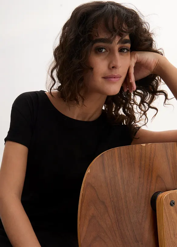 Robe en jersey 100% coton, bonprix