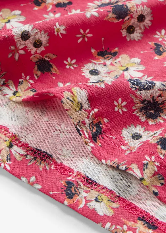 Lot de 2 robes en jersey 100% coton, fentes latérales, bonprix