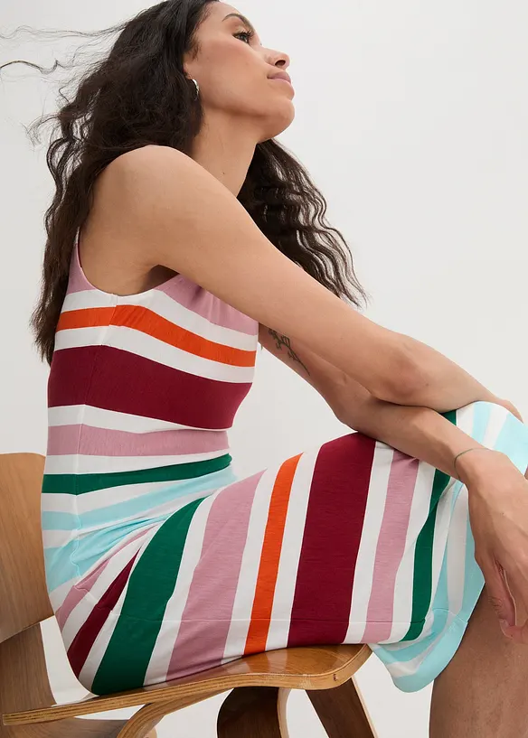 Robe en jersey viscose extensible, bonprix