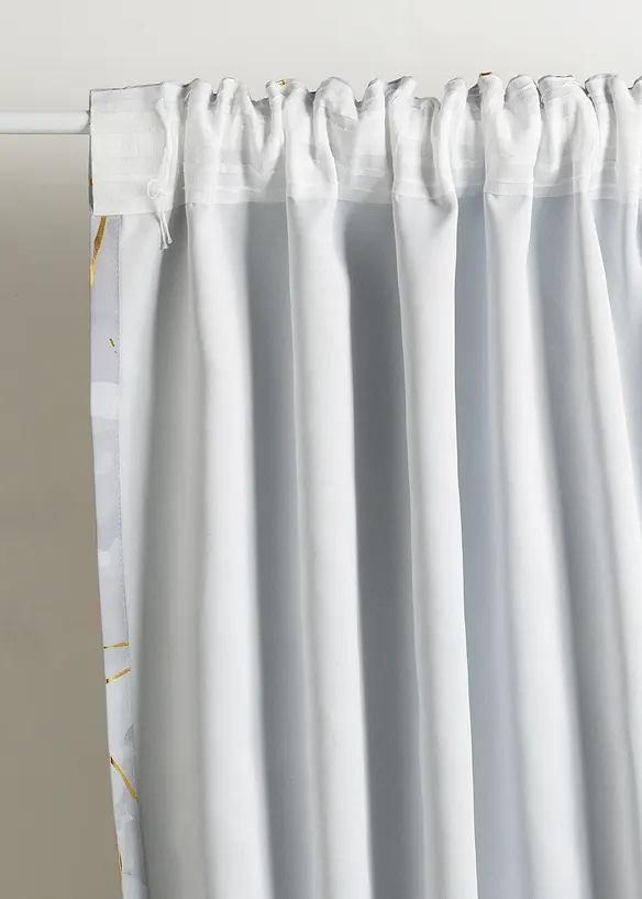 Rideau obscurcissant à imprimé brillant (1 pce), bonprix