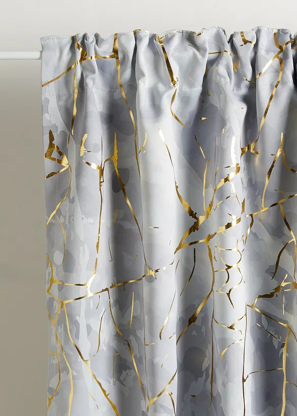 Rideau obscurcissant à imprimé brillant (1 pce), bonprix