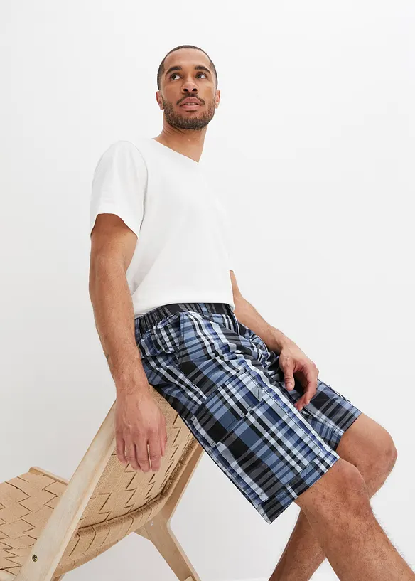 Bermuda cargo à taille élastiquée, Regular, bonprix