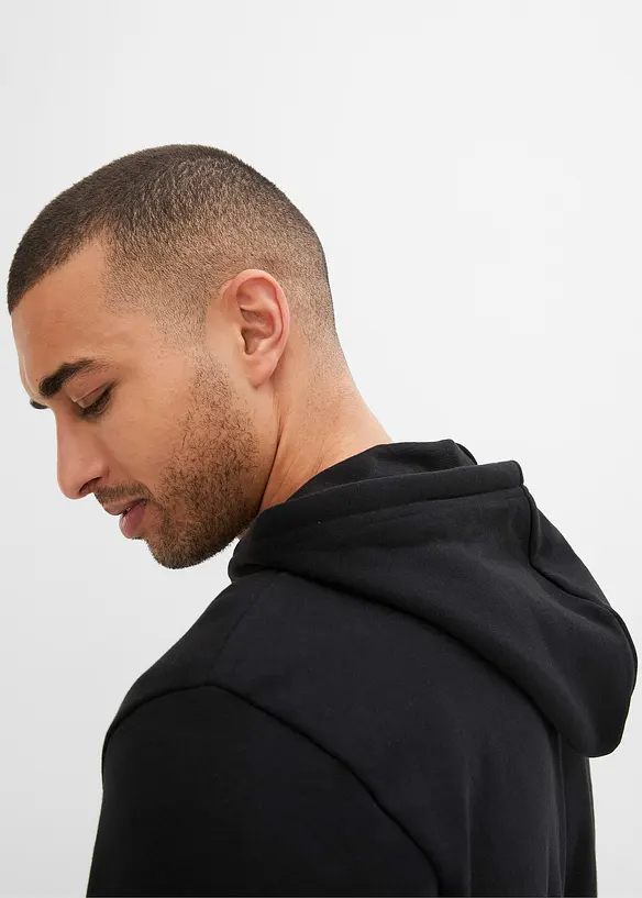 Sweat zippé à capuche, bonprix