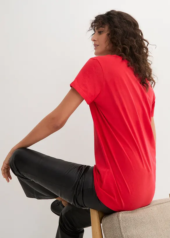 Lot de 5 T-shirts col rond, bonprix