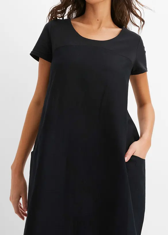 Robe légère en lin mélangé, bonprix