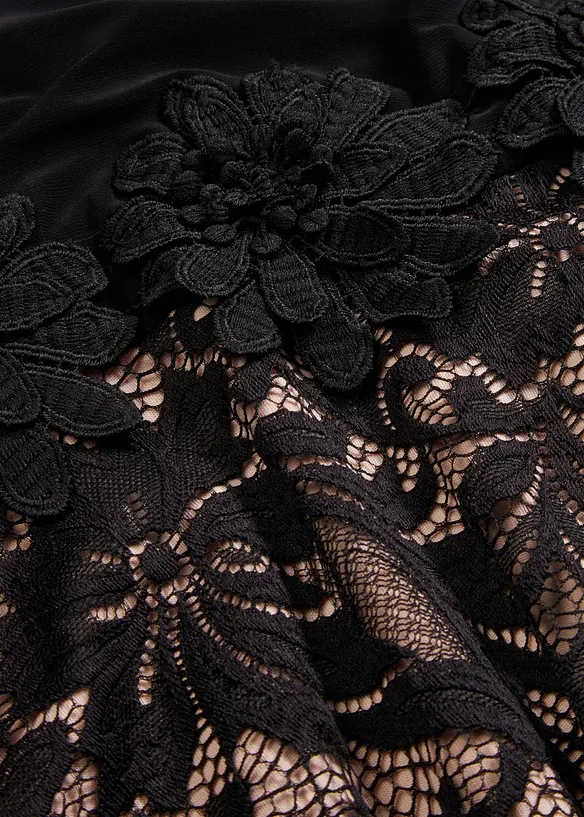 Mini-robe &agrave; dentelle, bonprix