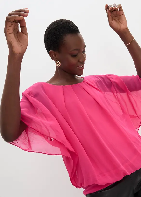 Blouse en mousseline, bonprix