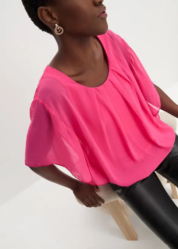 Blouse en mousseline, bonprix