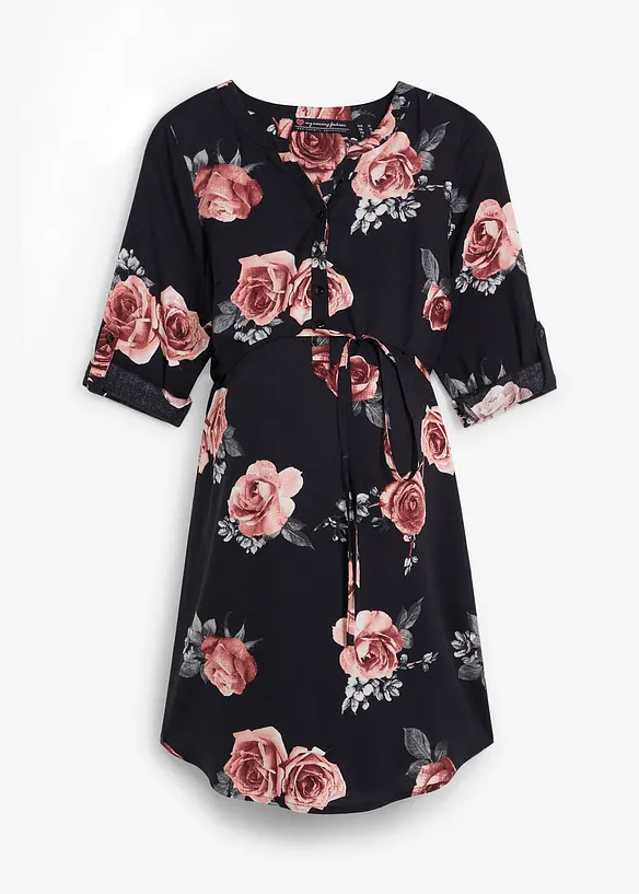 Robe-blouse de grossesse et d'allaitement en viscose fluide, bonprix