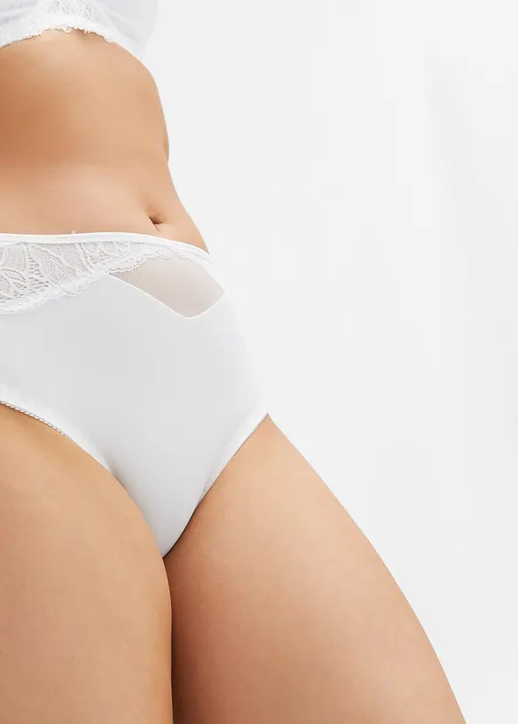 Slip Maxi avec dentelle délicate, bonprix