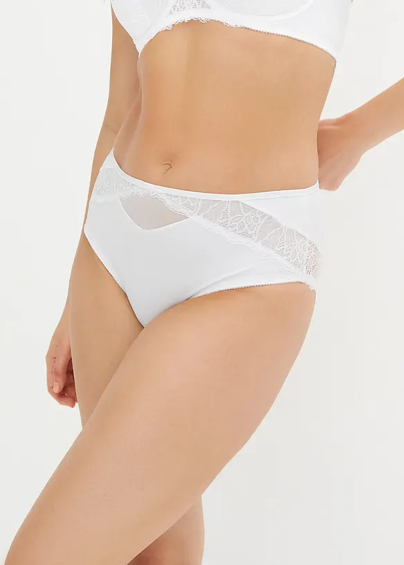 Slip Maxi avec dentelle délicate, bonprix