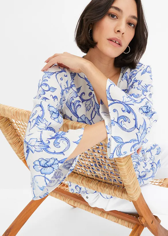 Blouse en viscose fluide, bonprix