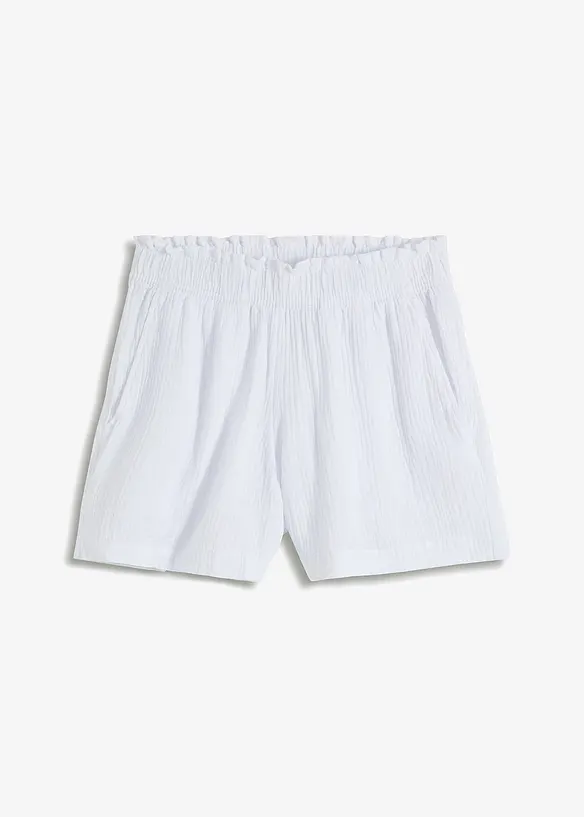 Short en gaze 100% coton, bonprix