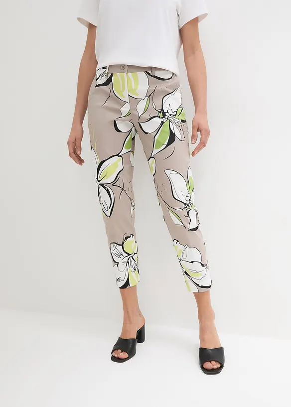 Pantalon 7/8 extensible, bonprix