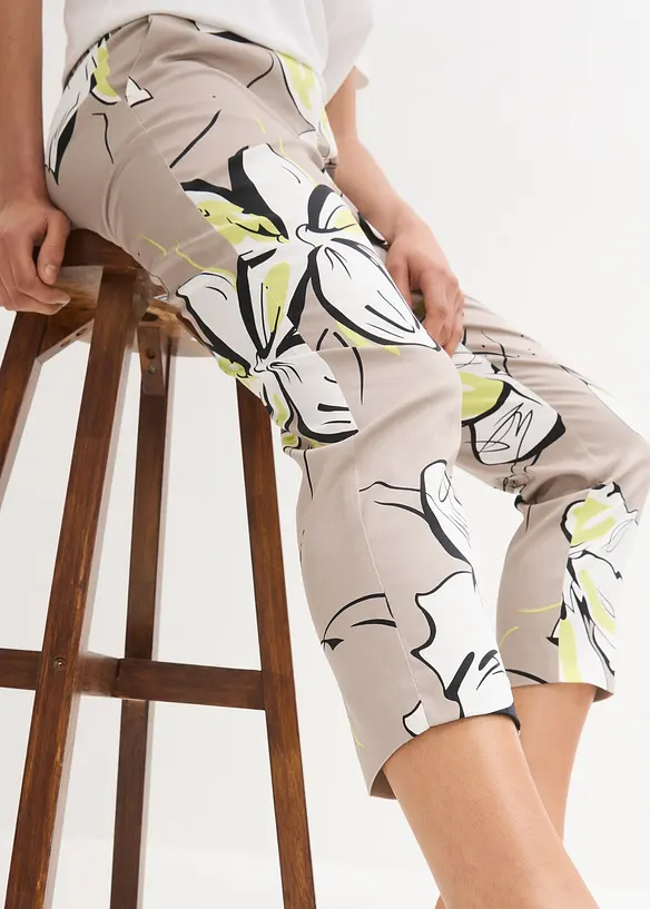 Pantalon 7/8 extensible, bonprix