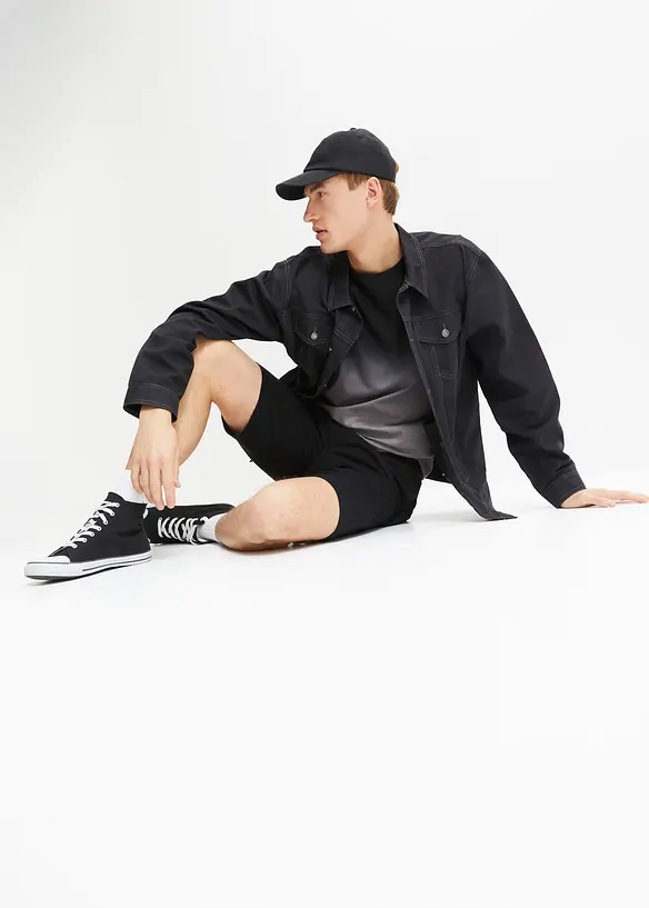 T-shirt et bermuda en molleton 100% coton (ens. 2 pces), bonprix