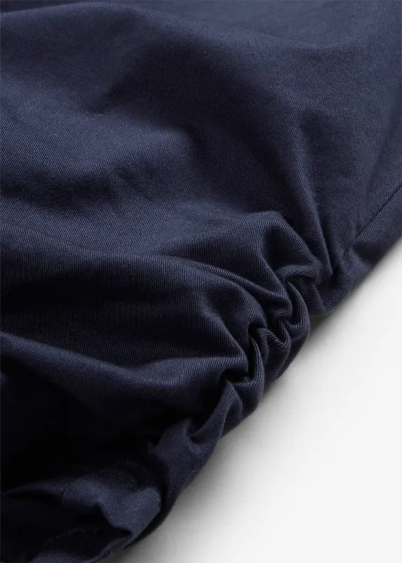 Corsaire à empiècement taille confortable et fronces, bonprix