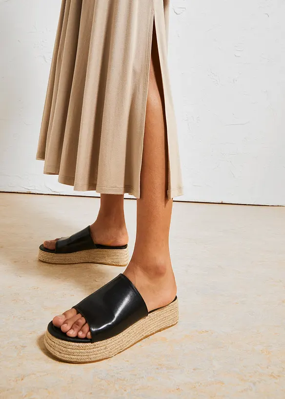 Jupe fluide en jersey viscose, bonprix