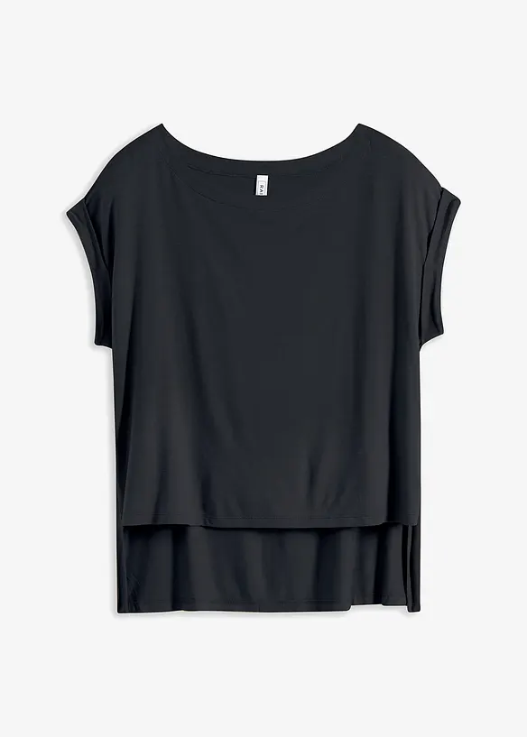 T-shirt oversize en viscose fluide, bonprix
