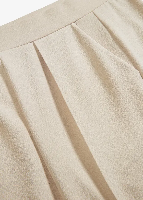 Pantalon élastiqué en interlock épais, bonprix