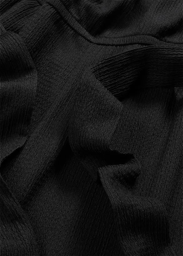 Combinaison en crêpe jersey texturé, bonprix