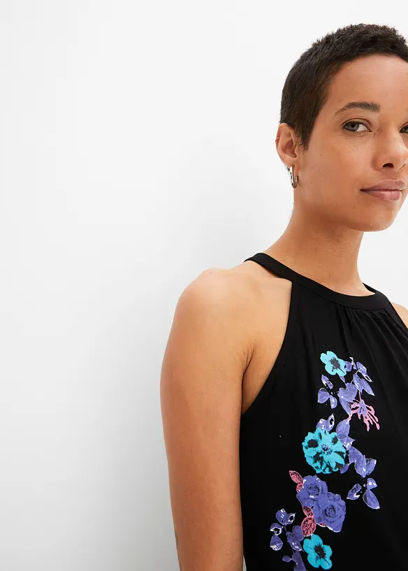 Top fluide en viscose extensible, bonprix