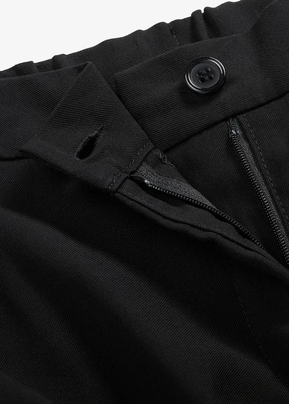 Pantalon large à pinces en viscose majoritaire, bonprix