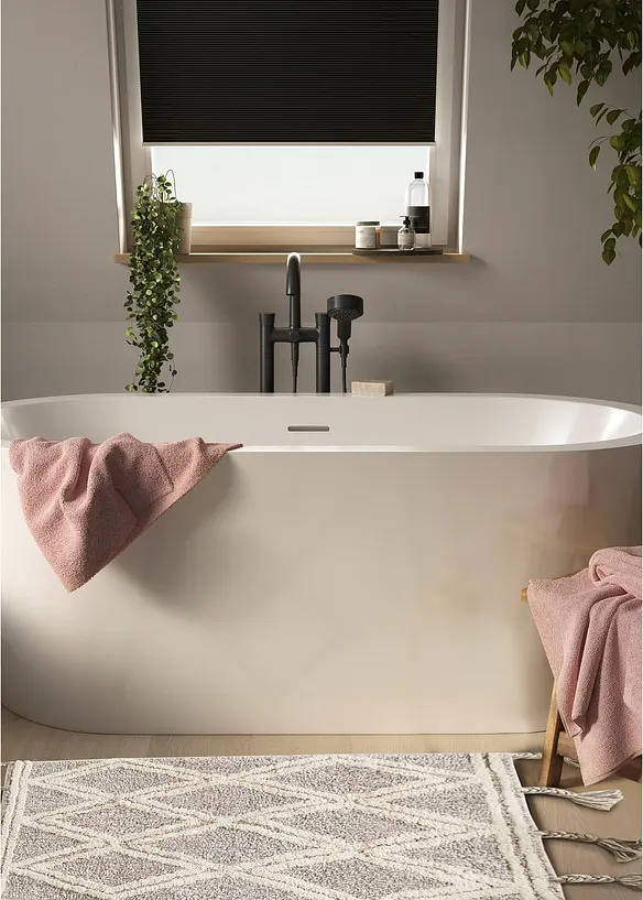 Tapis de bain à franges, bonprix