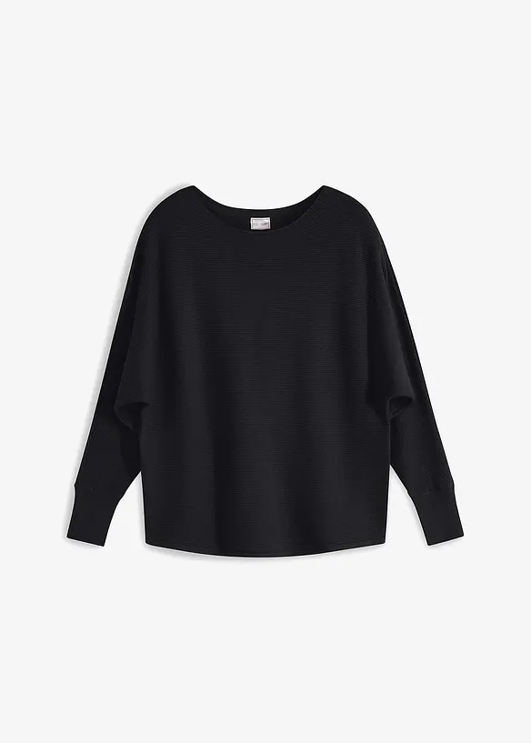 Pull oversize c&ocirc;tel&eacute;, bonprix