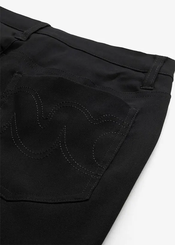 Pantalon droit en bengaline extensible, bonprix