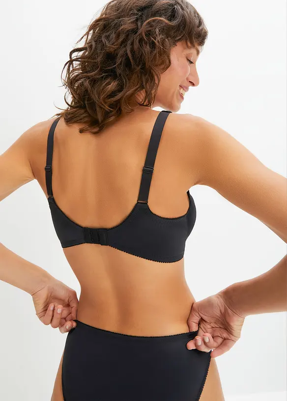 Lot de 2 soutiens-gorge minimiseurs à bretelles rembourrées, bonprix